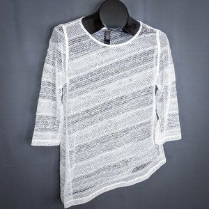 Chicos Travelers Womens Top Cover Up Size 1 Medium